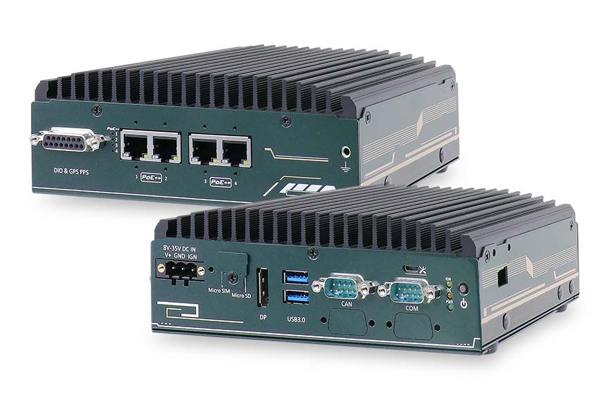 5GBASE-T Ethernet 802.3at PoE+ Card, PCIe-PoE454