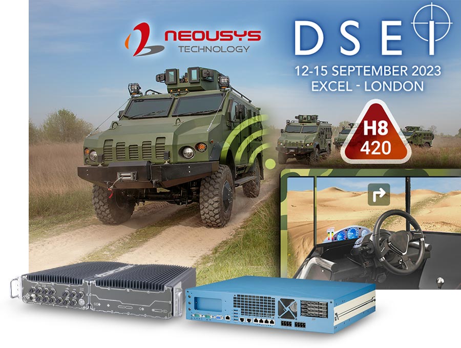 Neousys Showcases Innovative IP67 and HPC Server-grade Edge AI Solutions at DSEI 2023