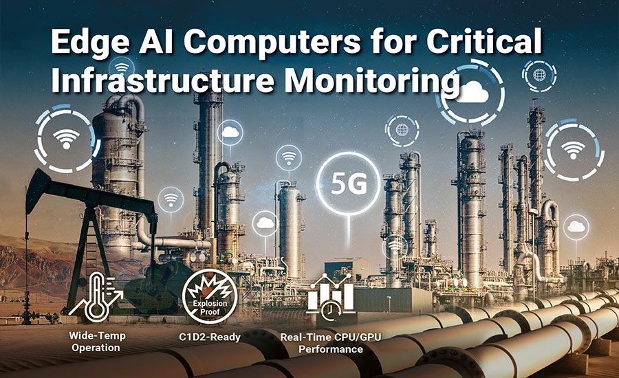 Edge AI Computers for Critical Infrastructure Monitoring