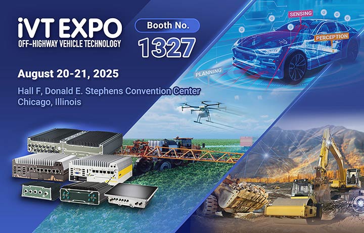Neousys Technology Showcases Rugged and IP-Rated Edge AI Platforms for Off-Highway Vehicles at iVT Expo 2025