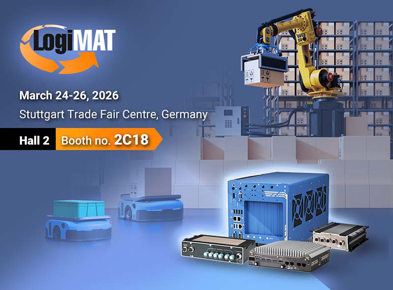 Neousys Showcases In-Cabinet and Waterproof Computers for AMR and Outdoor Logistics Automation at LogiMAT 2026