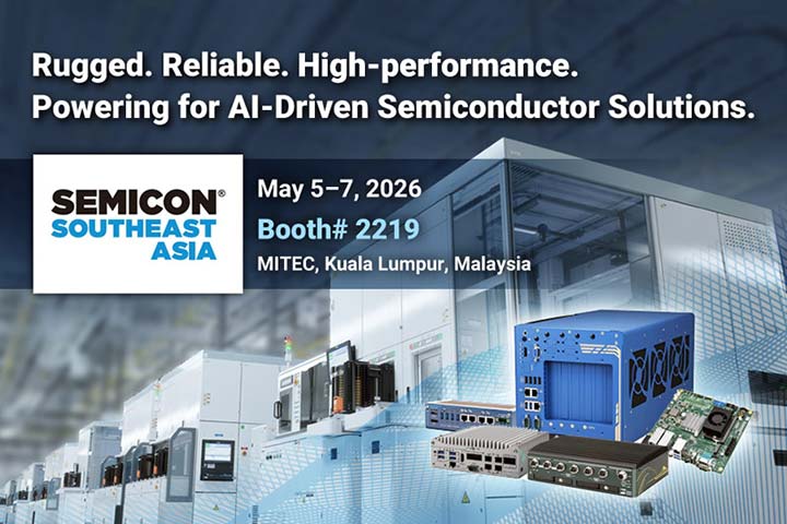 Neousys Technology Showcases Computers for Real-World AI Applications at SEMICON Southeast Asia 2026