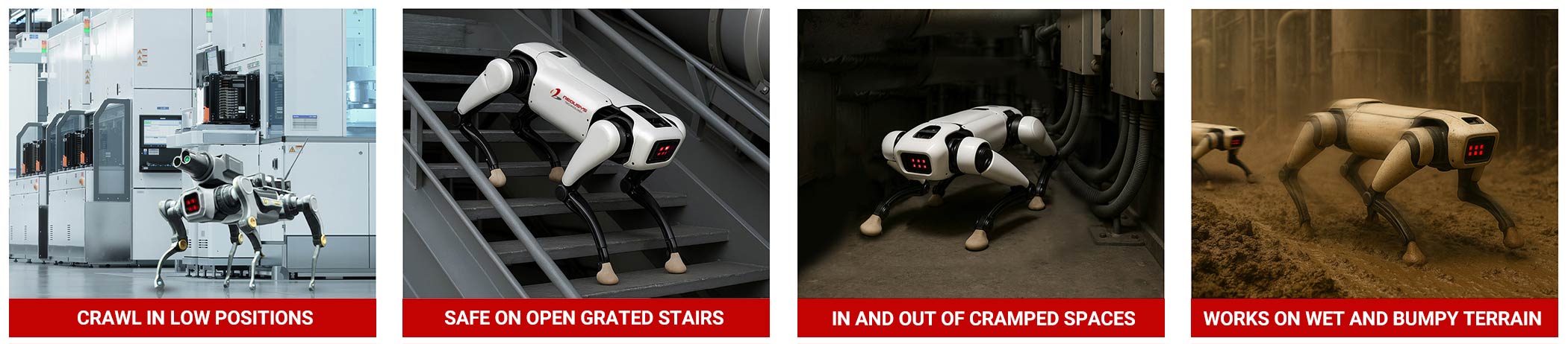 AI Robotic Dog Keeps Factory/ Industrial Sites in Check