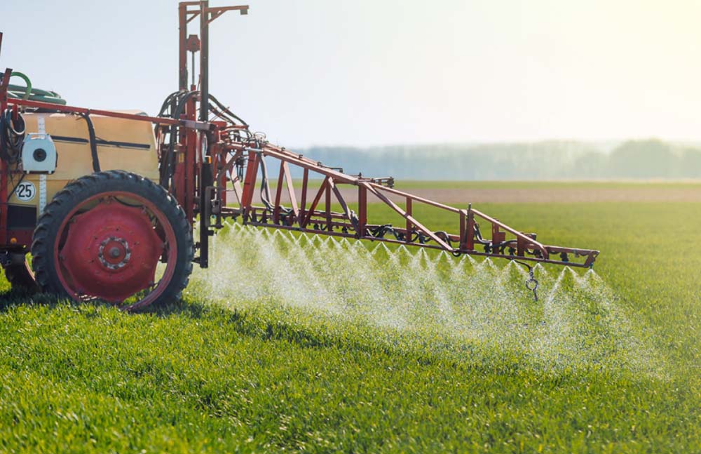 Herbicide application