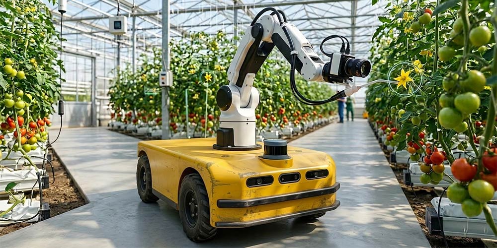 AI Pollination - How Autonomous Robots are Revolutionizing Greenhouse Agriculture