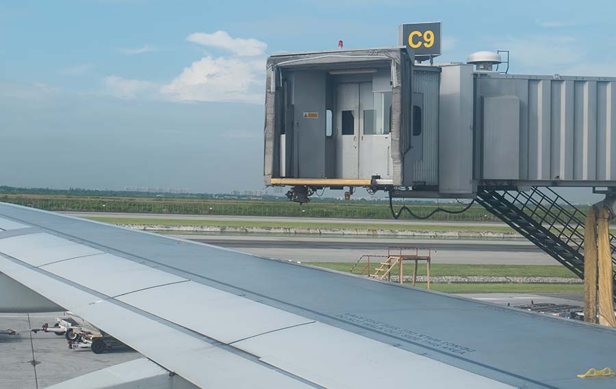 Aircraft bridge operators