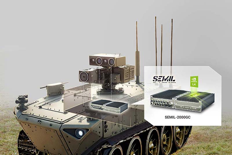 Vehicular drone connects with cameras and sensors connected to the Neousys’ system