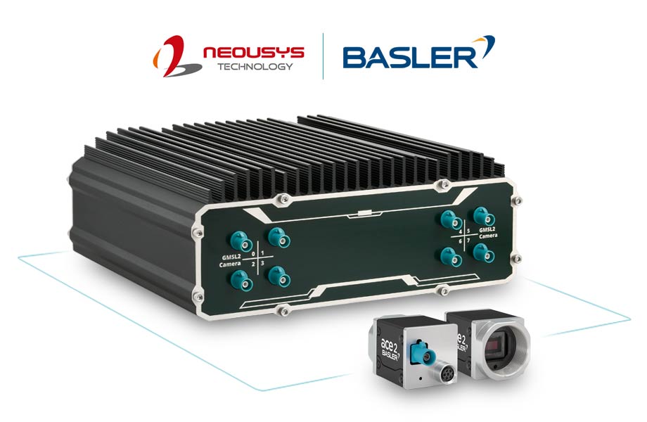 Neousys Expands AI Vision Capabilities with Support for Basler ace 2 GMSL Industrial Cameras