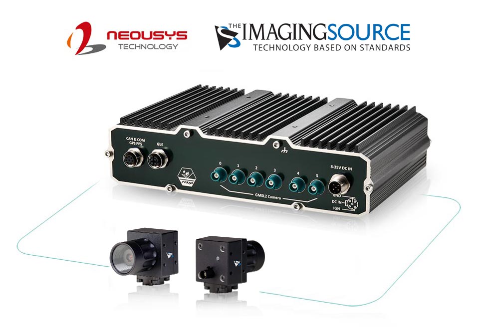 Neousys Expands AI Vision Capabilities with Support for The Imaging Source's Acuva Industrial GMSL2 Cameras