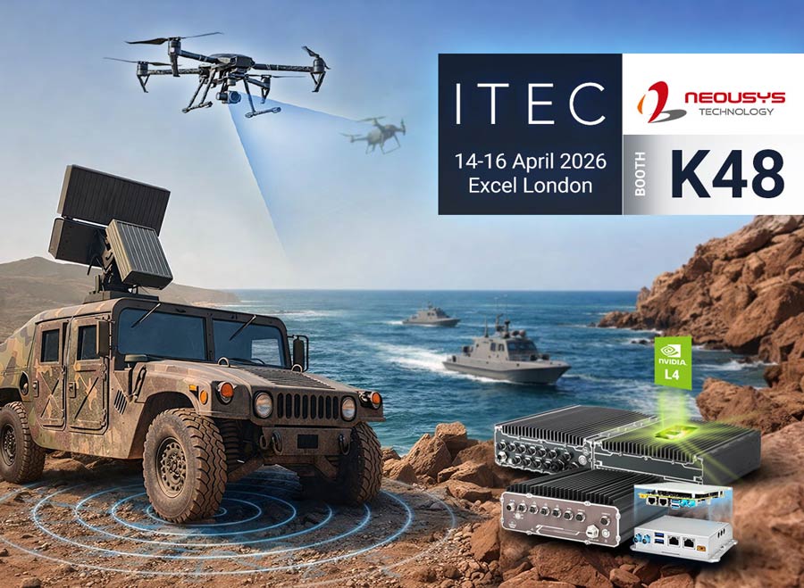Neousys Technology to Showcase Rugged, Mission-Critical Edge AI Computing Platforms at ITEC 2026