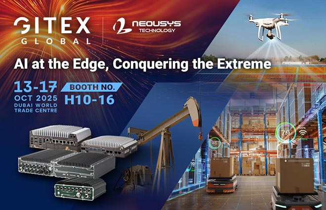 Neousys to Debut Explosion-Proof & Extreme Edge AI Platforms at GITEX Global 2025